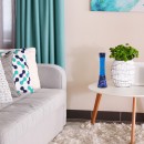 Rabalux 7026 Minka stolní lávové svítidlo 1x20W | GY6,35 - modrá