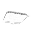 Rabalux 98071180 LED přisazené stropní svítidlo OSCAR2  | 18W integrovaný LED zdroj | 1350lm | 4000K