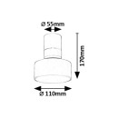 Rabalux 98071326 LED přisazené stropní svítidlo Ovidia | 10W integrovaný LED zdroj | 640lm | 3000K
