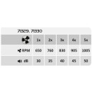 Rabalux 98071330 LED ventilátor s osvětlením Dalfon2 | 48W integrovaný LED zdroj | 3100lm | 3000-6500K