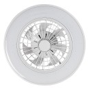 Rabalux 98071332 LED ventilátor s osvětlením Dalfon2  | 48W integrovaný LED zdroj | 2400lm | 3000-6500K