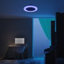 Rabalux 98071333 LED ventilátor s osvětlením Dalfon2 | 48W integrovaný LED zdroj | 3500lm | 3000-6500K