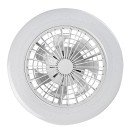 Rabalux 98071333 LED ventilátor s osvětlením Dalfon2 | 48W integrovaný LED zdroj | 3500lm | 3000-6500K