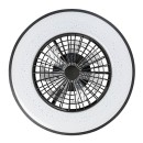 Rabalux 98071334 LED ventilátor s osvětlením Dalfon2 | 72W integrovaný LED zdroj | 2100lm | 3000-6500K