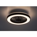 Rabalux 98071336 LED ventilátor s osvětlením Dalfon2 | 40W integrovaný LED zdroj | 2200lm | 3000+4000+6500K