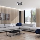 Rabalux 98071336 LED ventilátor s osvětlením Dalfon2 | 40W integrovaný LED zdroj | 2200lm | 3000+4000+6500K