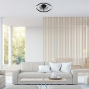 Rabalux 98071337 LED ventilátor s osvětlením Fanfy  | 40W integrovaný LED zdroj | 2200lm | 3000+4000+6500K