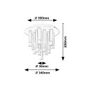 Rabalux 98071354 přisazené stropní svítidlo Ramira  G9