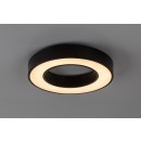 Rabalux 71360 LED přisazené stropní svítidlo Cirano | 24W integrovaný LED zdroj | 1420lm | 3000/4000/6000K | černá