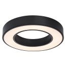 Rabalux 71360 LED přisazené stropní svítidlo Cirano | 24W integrovaný LED zdroj | 1420lm | 3000/4000/6000K | černá