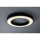 Rabalux 71361 LED přisazené stropní svítidlo Cirano | 45W integrovaný LED zdroj | 2700lm | 3000-6500K | dálkové ovládání | stmívač | černá