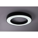 Rabalux 71361 LED přisazené stropní svítidlo Cirano | 45W integrovaný LED zdroj | 2700lm | 3000-6500K | dálkové ovládání | stmívač | černá