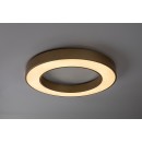 Rabalux 71363 LED přisazené stropní svítidlo Cirano | 45W integrovaný LED zdroj | 2700lm | 3000-6500K | dálkové ovládání | stmívač | zlatá