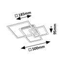 Rabalux 98071371 LED přisazené stropní svítidlo Ottavia | 40W integrovaný LED zdroj | 3100lm | 3000K