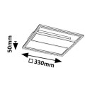 Rabalux 98071373 LED přisazené stropní svítidlo Donya | 24W integrovaný LED zdroj | 1600lm | 4000K