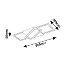 Rabalux 98071391 LED přisazené stropní svítidlo Kitlee | 40W integrovaný LED zdroj | 3600lm | 3000-6500K