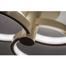 Rabalux 71400 LED přisazené stropní svítidlo Isidora | 32W integrovaný LED zdroj | 2560lm | 3000-6500K | dálkové ovládání | stmívač | béžová