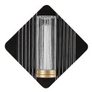Rabalux 71407 LED nástěnné svítidlo Rosaline | 7W integrovaný LED zdroj | 500lm | 3000K | černá