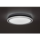 Rabalux 71412 LED přisazené stropní svítidlo Corlet | 20W integrovaný LED zdroj | 1500lm | 3000-6500K | dálkové ovládání | stmívač | černá