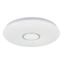 Rabalux 71414 LED přisazené stropní svítidlo Balmerino | 24W integrovaný LED zdroj | 1755lm | 3000-6000K | dálkové ovládání | stmívač | bílá