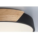 Rabalux 71416 LED přisazené stropní svítidlo Maple2 | 24W integrovaný LED zdroj | 1900lm | 4000K | černá