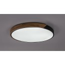 Rabalux 71418 LED přisazené stropní svítidlo Maple2 | 42W integrovaný LED zdroj | 3700lm | 3000/4000/6000K | černá