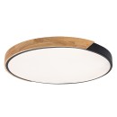 Rabalux 71418 LED přisazené stropní svítidlo Maple2 | 42W integrovaný LED zdroj | 3700lm | 3000/4000/6000K | černá