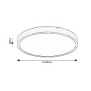 Rabalux 98071429 LED venkovní stropní svítidlo Alenzo  | 36W integrovaný LED zdroj | 2450lm | 3000+4000+6500K