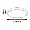 Rabalux 98071436 LED venkovní stropní svítidlo Alenzo | 18W integrovaný LED zdroj | 1200lm | 3000+4000+6500K