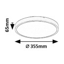 Rabalux 98071438 LED venkovní stropní svítidlo Alenzo  | 24W integrovaný LED zdroj | 1500lm | 3000-6000K