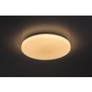 Rabalux 71442 LED přisazené stropní svítidlo Danny2 | 34W integrovaný LED zdroj | 2800lm | 3000-6500K | dálkové ovládání | stmívač | bílá