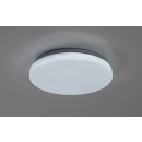 Rabalux 71444 LED přisazené stropní svítidlo Danny2 | 12W integrovaný LED zdroj | 960lm | 3000-6500K | dálkové ovládání | stmívač | bílá