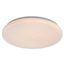 Rabalux 71445 LED přisazené stropní svítidlo Danny2 | 22W integrovaný LED zdroj | 2100lm | 3000-6500K | dálkové ovládání | stmívač | bílá