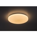 Rabalux 71446 LED přisazené stropní svítidlo Danny2 | 34W integrovaný LED zdroj | 2800lm | 3000-6500K | dálkové ovládání | stmívač | bílá