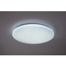 Rabalux 71447 LED přisazené stropní svítidlo Danny2 | 60W integrovaný LED zdroj | 4600lm | 3000-6500K | dálkové ovládání | stmívač | bílá