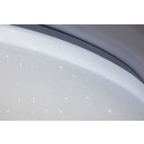 Rabalux 71447 LED přisazené stropní svítidlo Danny2 | 60W integrovaný LED zdroj | 4600lm | 3000-6500K | dálkové ovládání | stmívač | bílá