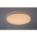 Rabalux 71448 LED přisazené stropní svítidlo Danny2 | 80W integrovaný LED zdroj | 5700lm | 3000-6500K | dálkové ovládání | stmívač | bílá