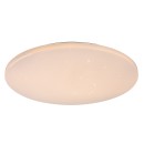 Rabalux 71448 LED přisazené stropní svítidlo Danny2 | 80W integrovaný LED zdroj | 5700lm | 3000-6500K | dálkové ovládání | stmívač | bílá