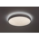 Rabalux 71449 LED přisazené stropní svítidlo Zerava | 34W integrovaný LED zdroj | 2100lm | 3000-6500K | dálkové ovládání | stmívač | černá