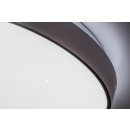 Rabalux 71449 LED přisazené stropní svítidlo Zerava | 34W integrovaný LED zdroj | 2100lm | 3000-6500K | dálkové ovládání | stmívač | černá