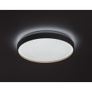 Rabalux 71452 LED přisazené stropní svítidlo Zerava | 34W integrovaný LED zdroj | 2200lm | 3000-6500K | dálkové ovládání | stmívač | zlatá
