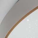 Rabalux 71452 LED přisazené stropní svítidlo Zerava | 34W integrovaný LED zdroj | 2200lm | 3000-6500K | dálkové ovládání | stmívač | zlatá