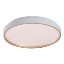 Rabalux 71452 LED přisazené stropní svítidlo Zerava | 34W integrovaný LED zdroj | 2200lm | 3000-6500K | dálkové ovládání | stmívač | zlatá