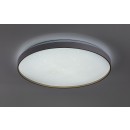 Rabalux 71453 LED přisazené stropní svítidlo Zerava | 60W integrovaný LED zdroj | 4100lm | 3000-6500K | dálkové ovládání | stmívač | zlatá