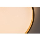 Rabalux 71453 LED přisazené stropní svítidlo Zerava | 60W integrovaný LED zdroj | 4100lm | 3000-6500K | dálkové ovládání | stmívač | zlatá