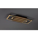 Rabalux 71456 LED přisazené stropní svítidlo Noxelle | 28W integrovaný LED zdroj | 1580lm | 3000/4000/6000K | hnědá