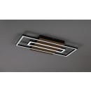 Rabalux 71456 LED přisazené stropní svítidlo Noxelle | 28W integrovaný LED zdroj | 1580lm | 3000/4000/6000K | hnědá