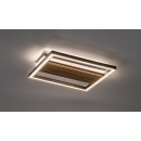 Rabalux 71457 LED přisazené stropní svítidlo Noxelle | 26W integrovaný LED zdroj | 1360lm | 3000/4000/6000K | hnědá