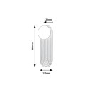 Rabalux 71459 nástěnné svítidlo Glowbells G9 | béžová
