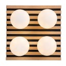 Rabalux 71462 přisazené stropní svítidlo Glowbells G9 | hnědá